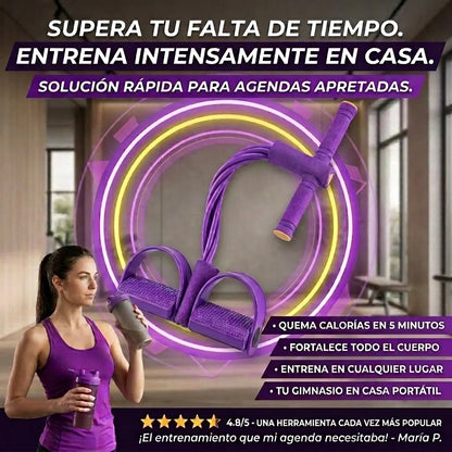 🔥 EJERCITADOR CON PEDALES 6 EN 1 💪